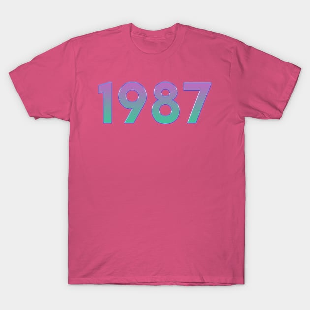 1987 T-Shirt by maersky